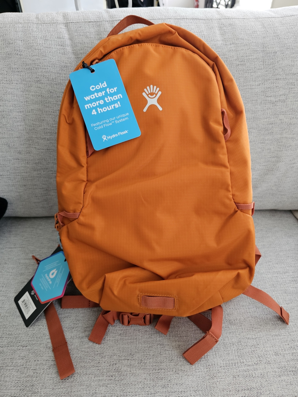 Hydro Flask Orange Everyday Hydration Backpack